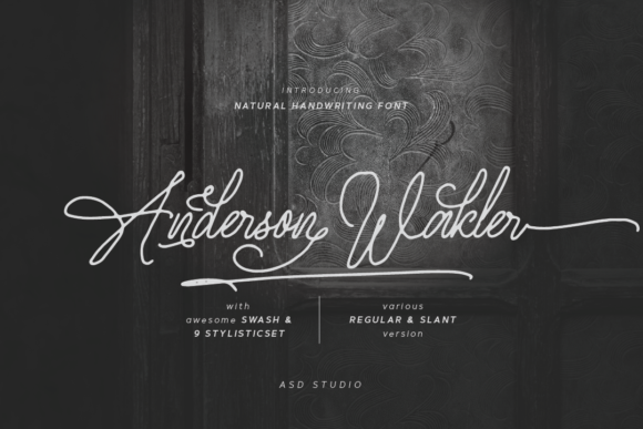 Anderson Wakler: A Vintage Script Font for Scroll-Stopping Digital Marketing