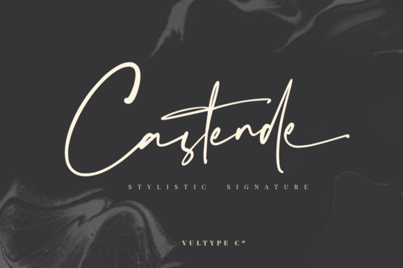 Castende: A Premium Script Font for Elegant Web Design