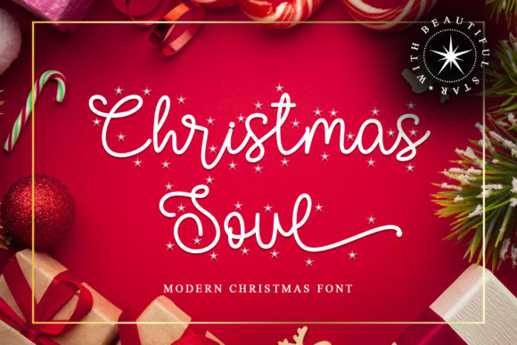 Christmas Soul: A Delicate Script Font for Editorial Design