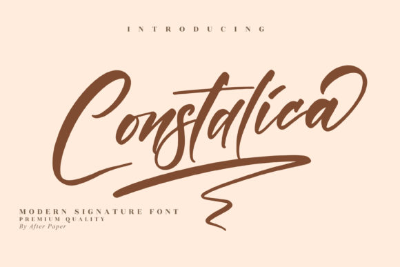 Constalica: A Timeless Handwritten Font for Web Design