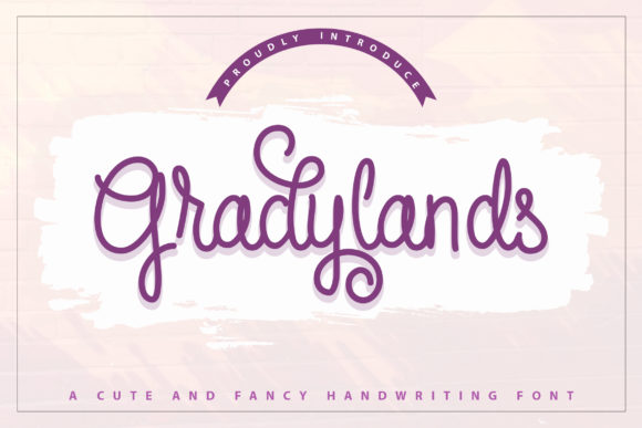 Gradylands: The Perfect Script Font for Your Brand