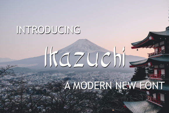Ikazuchi: A Flowing Handwritten Font for Web Design