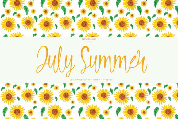 July Summer: A Handwritten Font That Brings Warmth to Editorial Design