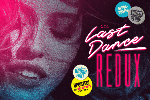 Last Dance Redux: A Retro Script Font for Web Design