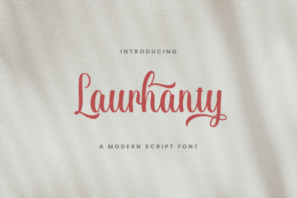 Laurhanty: A Premium Script Font for Web Design