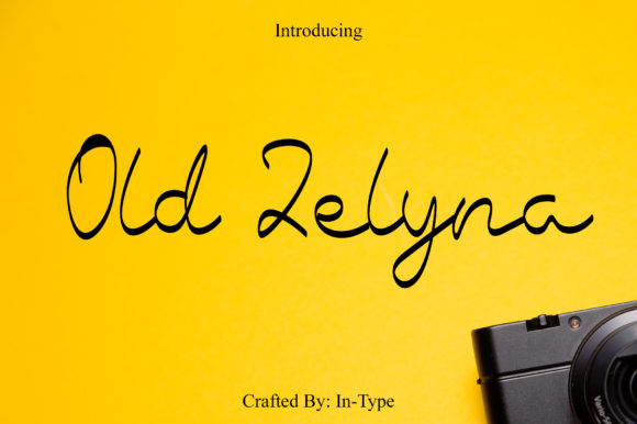 Old Zelyna: A Playful Script Font for Campaigns