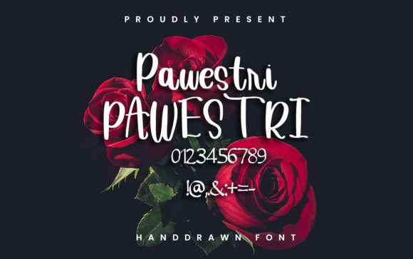Pawestri: A Chic Handwritten Font for Web Design