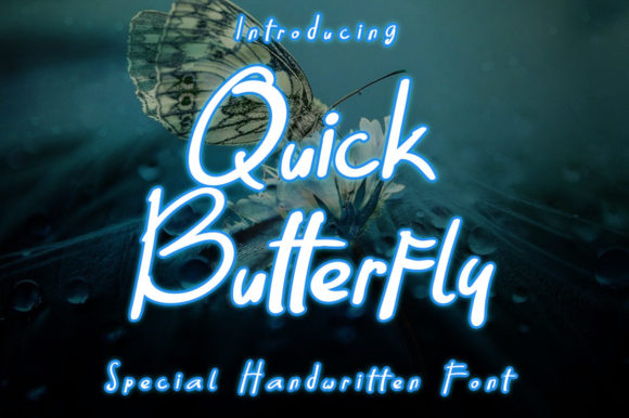 Quick Butterfly: A Web Designer's Review of This Playful Typeface