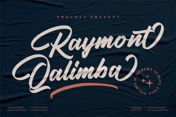 Raymont Qalimba: A Playful Script Font for Editorial Design