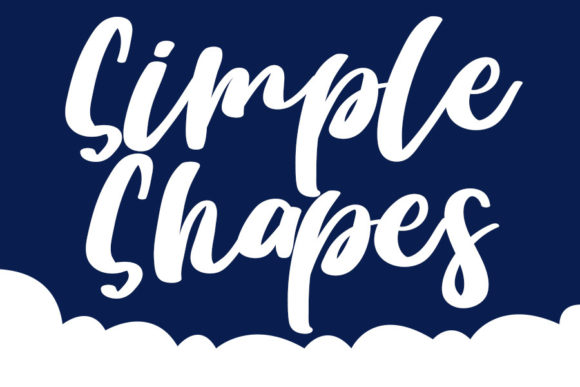 Simple Shapes: A Friendly Handwritten Font for Crafters