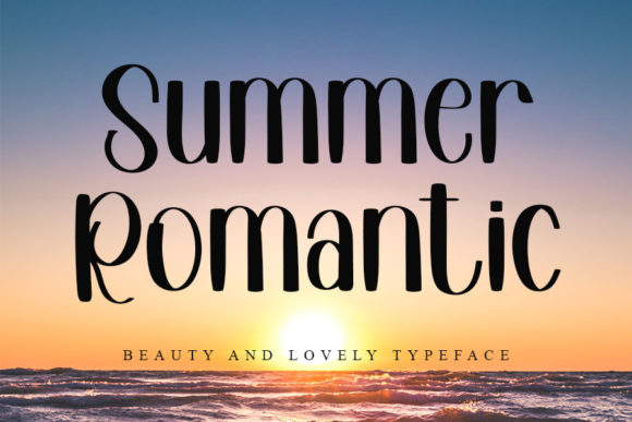 Summer Romantic: A Premium Script Font for Marketers