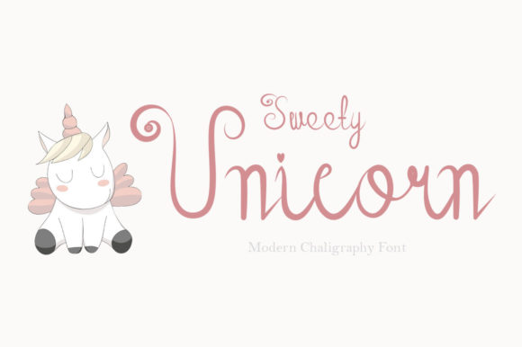 Sweety Unicorn: A Refined Script Font for Editorial Design