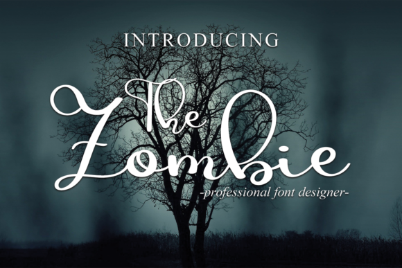 The Zombie: A Delicate Handwritten Font for Branding
