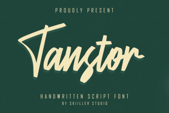 Transtor: A Modern Handwritten Font for Brand Identity